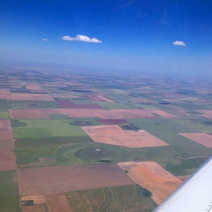My first glimpse of the Panhandle.